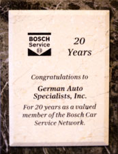20 Years Image | German Auto Specialists